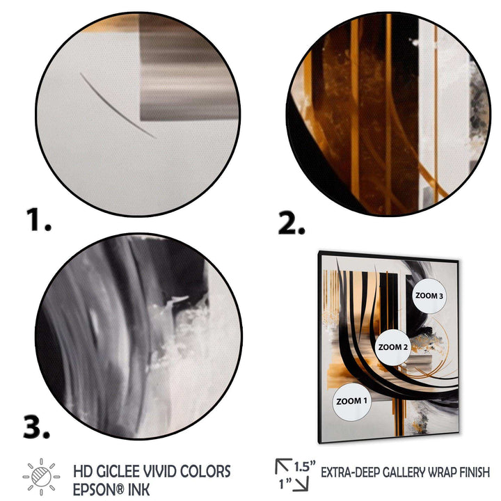 Gold Touch Art Deco III - Modern Bedroom Wall Art
