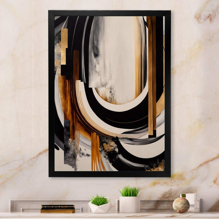 Gold Touch Art Deco IV - Modern Wall Art Prints