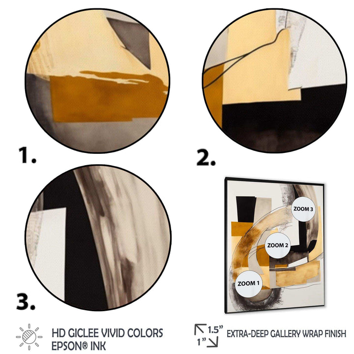 Glam Art Deco Abstract IV - Modern Bedroom Wall Art