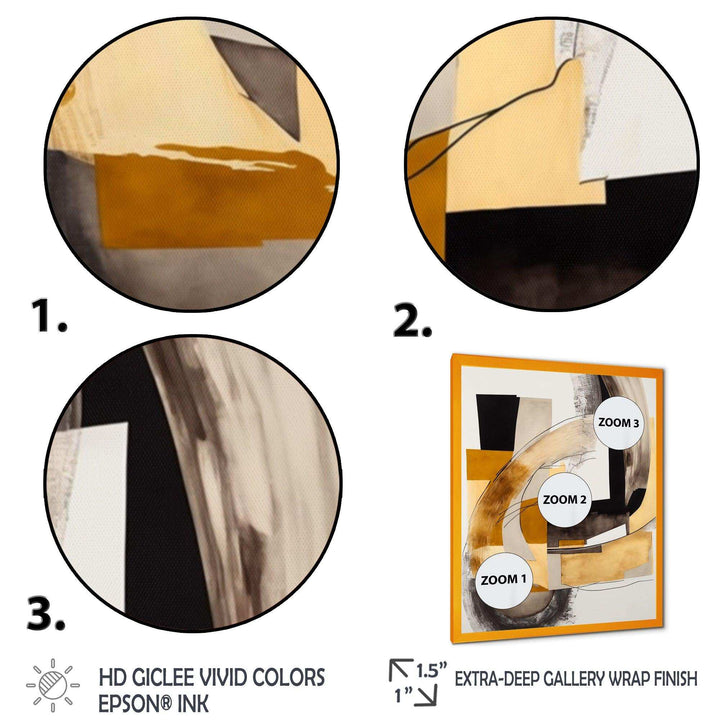 Glam Art Deco Abstract IV - Modern Bedroom Wall Art