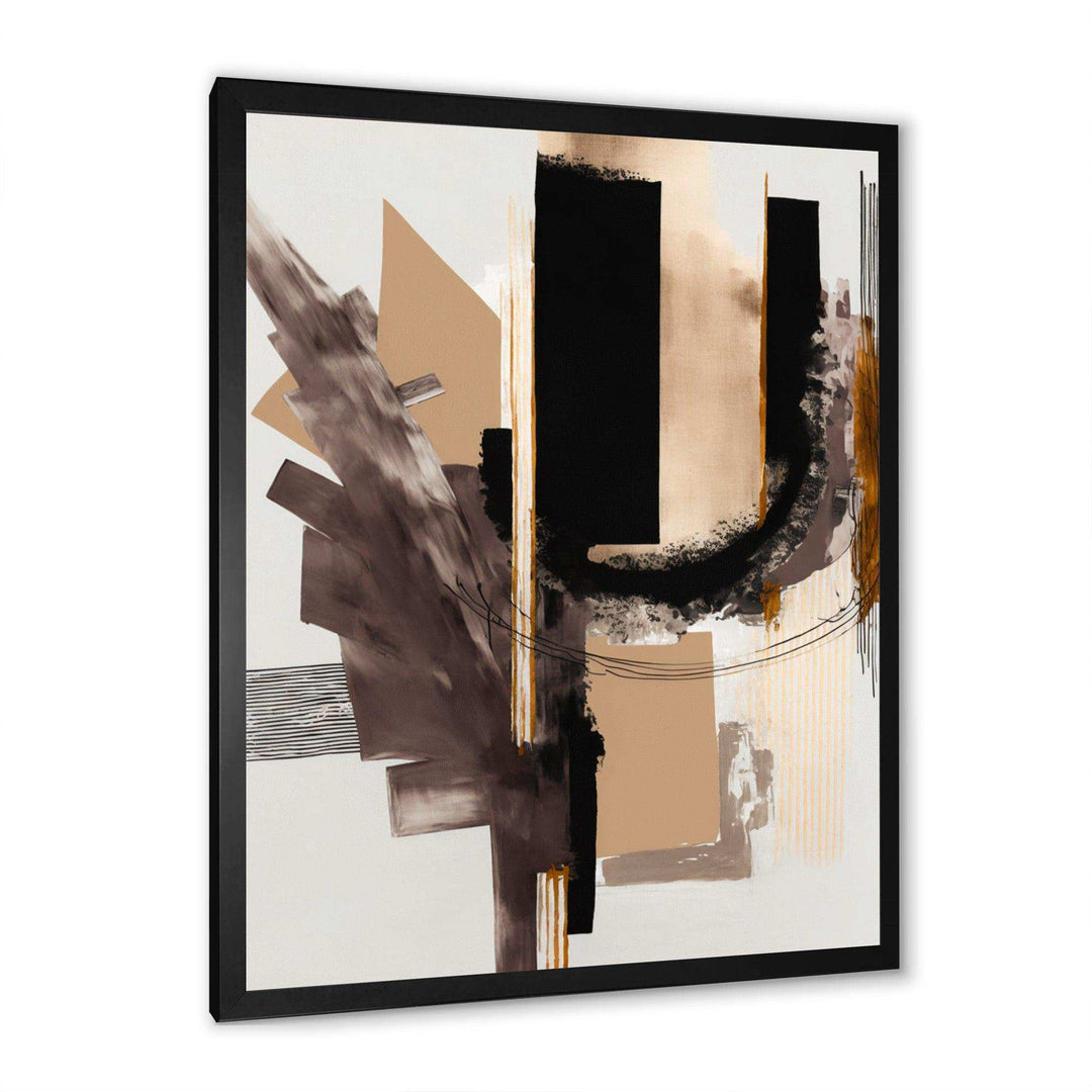 Warm Watercolor Abstract I - Modern Wall Art Prints