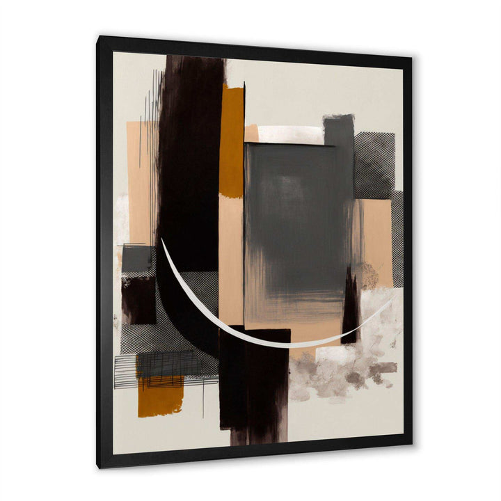 Warm Watercolor Abstract II - Modern Canvas Wall Art