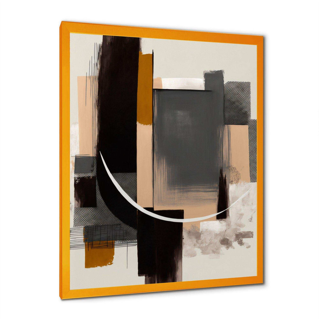 Warm Watercolor Abstract II - Modern Canvas Wall Art