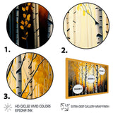 Into A Golden Birch Forest II