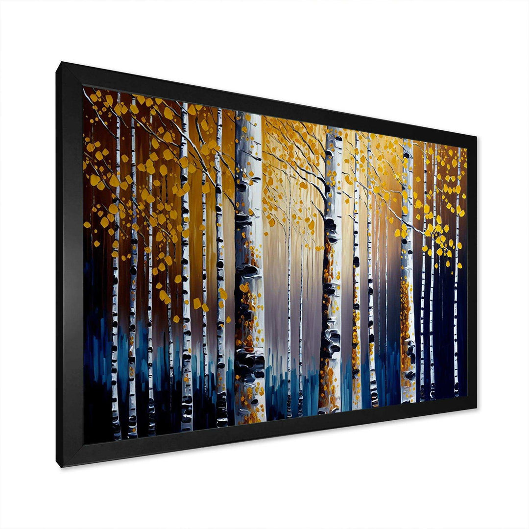Into A Golden Birch Forest VII