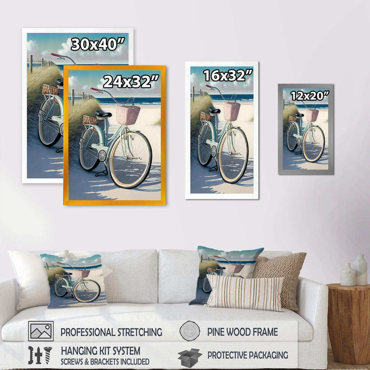 Bicycle At The Beach I
