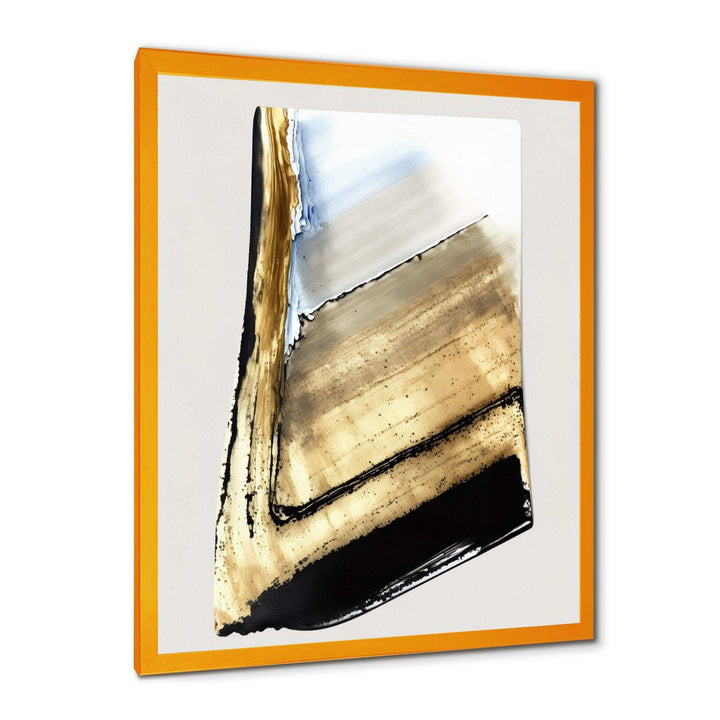 Black And Gold Cubic Expression XI - Modern Canvas Wall Art
