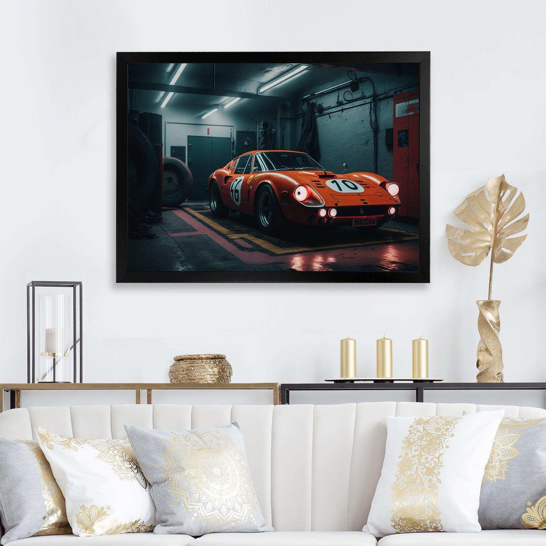 Orange Exotic Car Photography