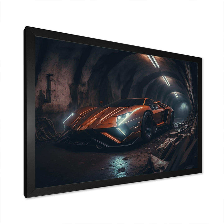 Orange Bodykit Exotic Car Photography