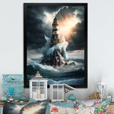 Fantasy Lighthouse In The Arctic Ocean III
