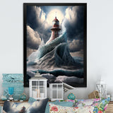 Fantasy Lighthouse In The Arctic Ocean VI