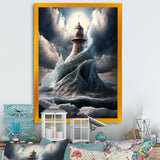 Fantasy Lighthouse In The Arctic Ocean VI