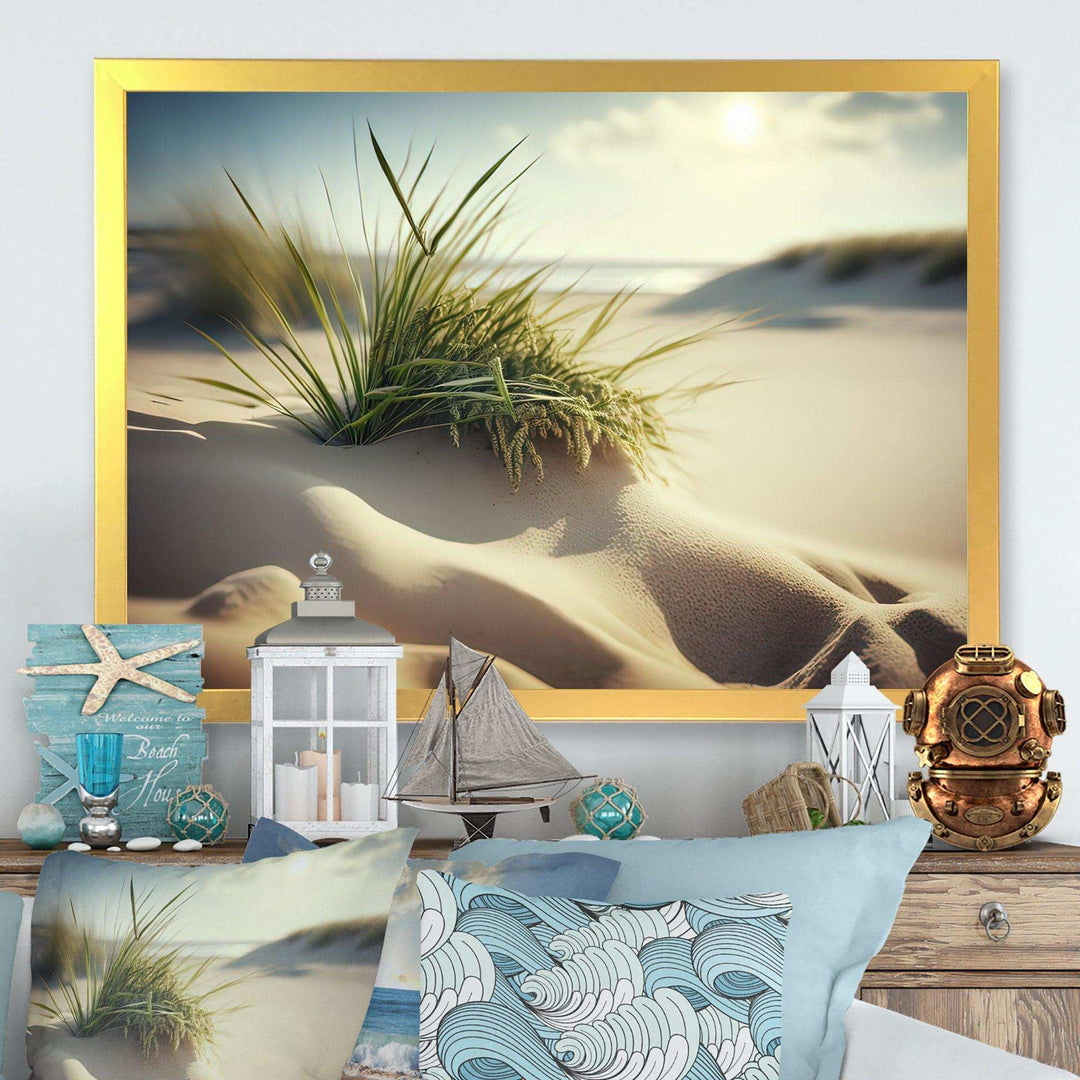 Grass On Sand Dunes I