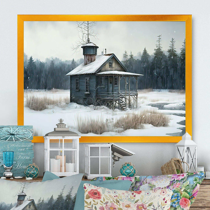 Fishing House By The Lake II