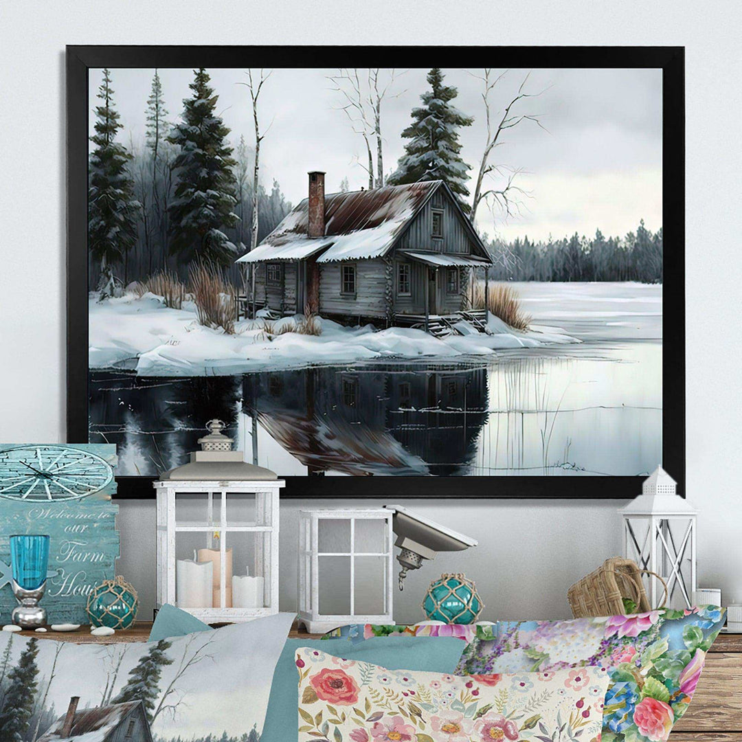Fishing House By The Lake III