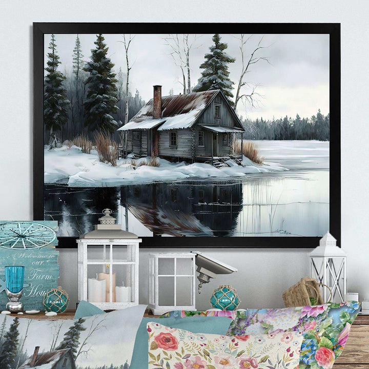 Fishing House By The Lake III