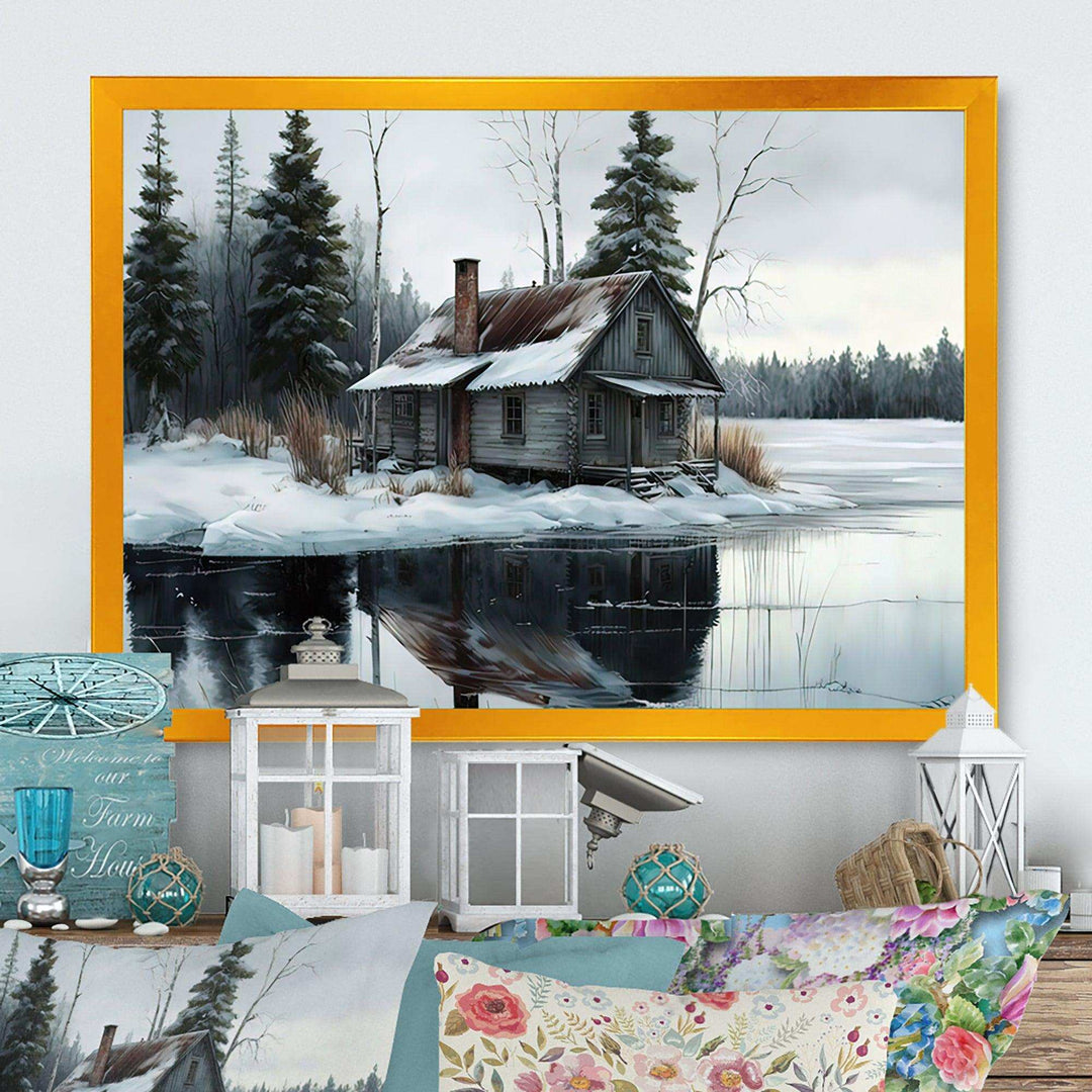 Fishing House By The Lake III