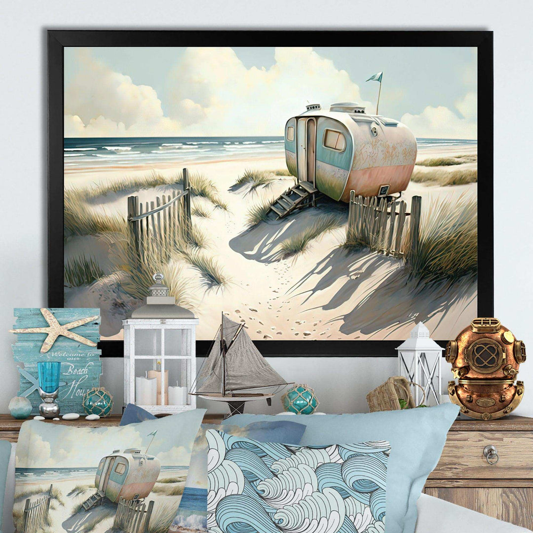 Camping On The Beach
