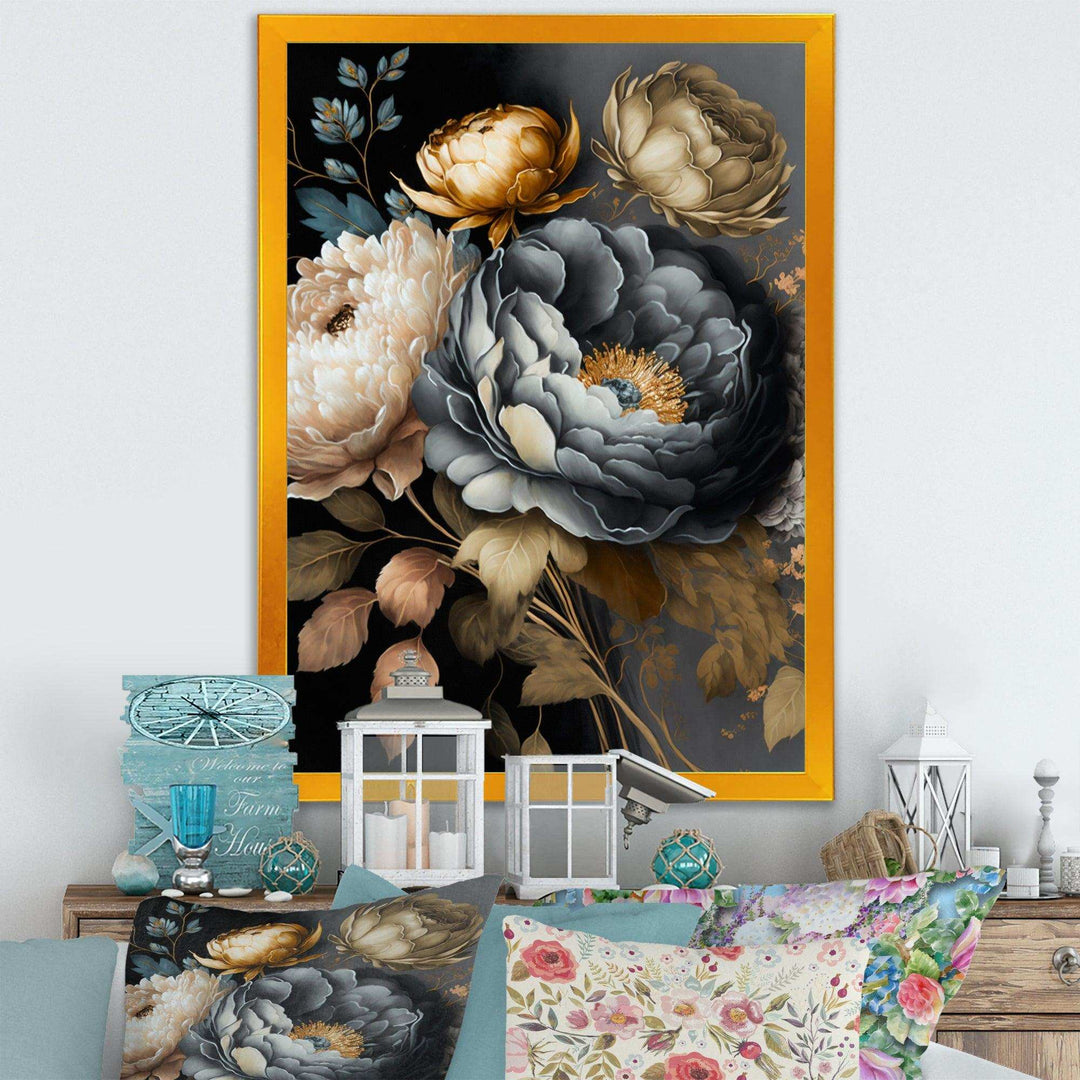 Blue Blooming Bouquet III