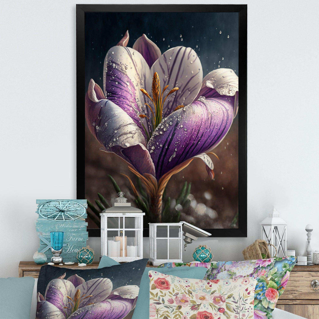 Blooming Crocus I