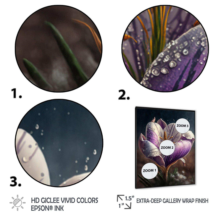 Blooming Crocus I