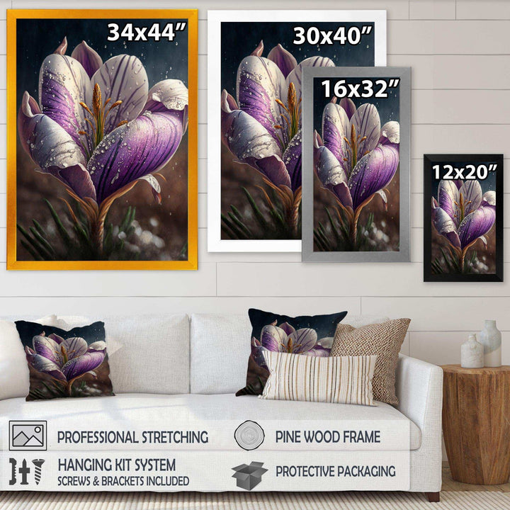 Blooming Crocus I