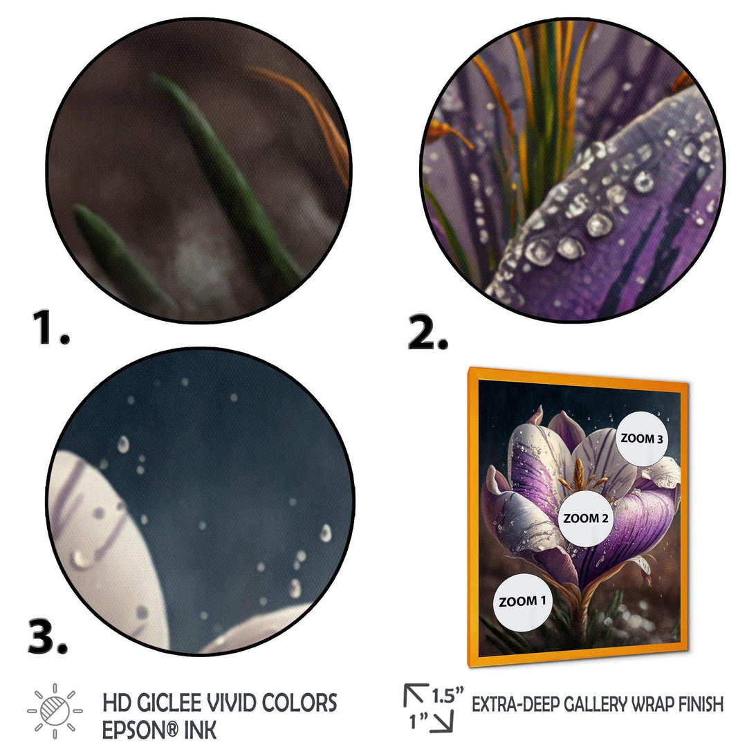 Blooming Crocus I