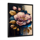 Deep Pink Camellia Floral Design I