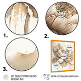 Indigold Beige Flower III