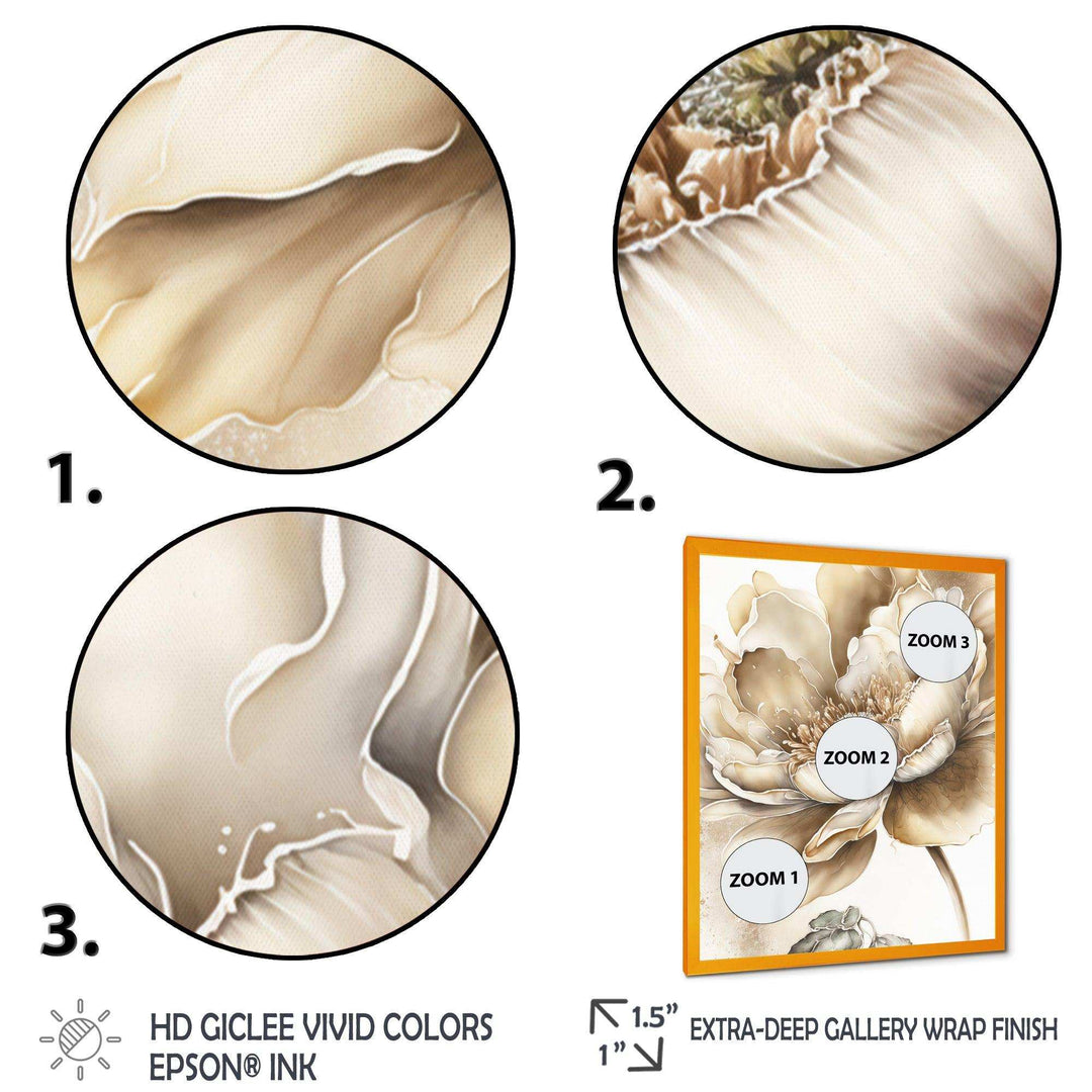 Indigold Beige Flower IV