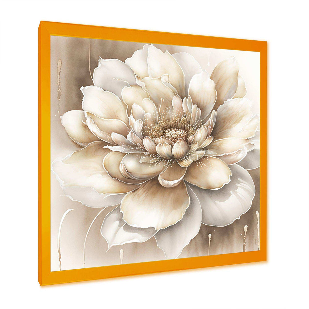 Single Beige Flower II