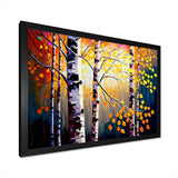 Autumn Birch Trees Forest I