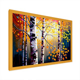 Autumn Birch Trees Forest I