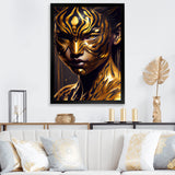 Black And Gold Tiger Woman I