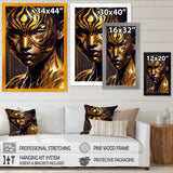 Black And Gold Tiger Woman I