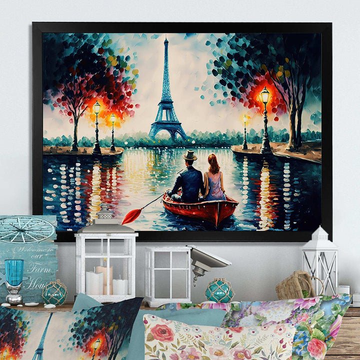 Romantic Evening On A Small Boat IV