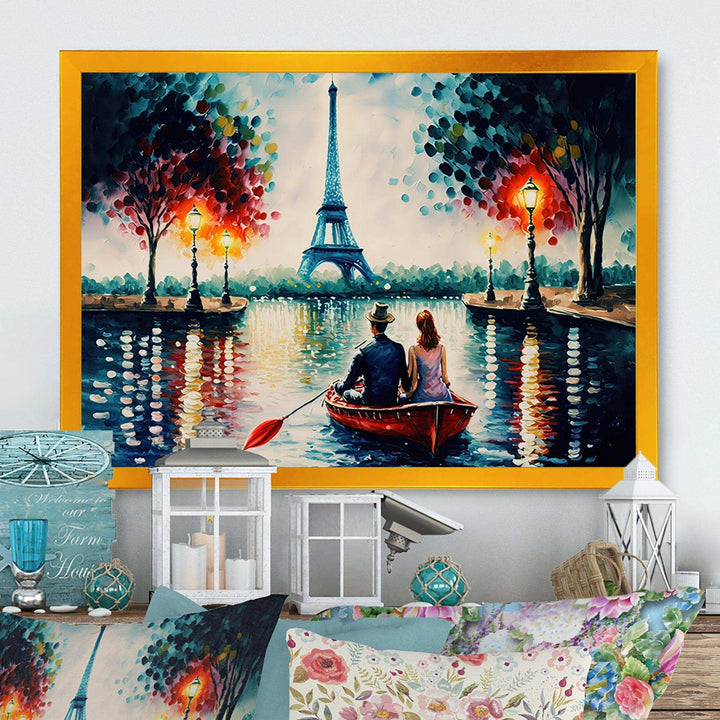 Romantic Evening On A Small Boat IV
