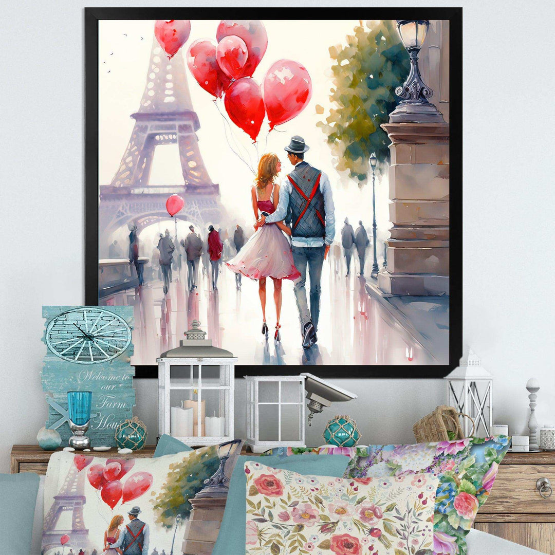 Couples In Love In Paris III