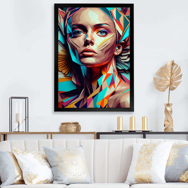 Cubic Woman Portrait I