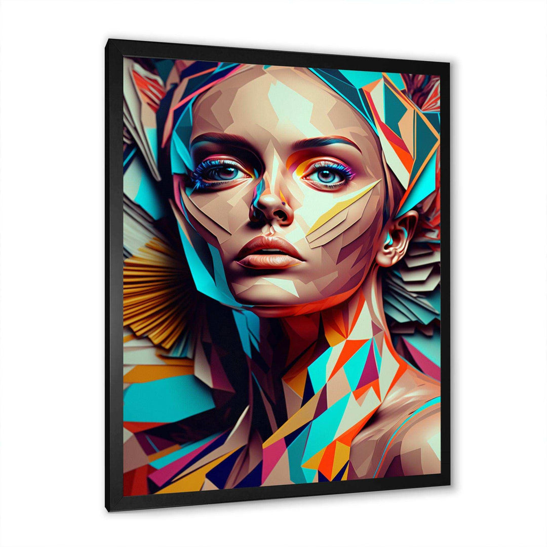 Cubic Woman Portrait I