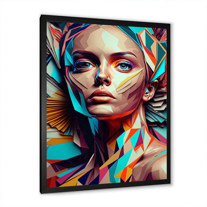 Cubic Woman Portrait I