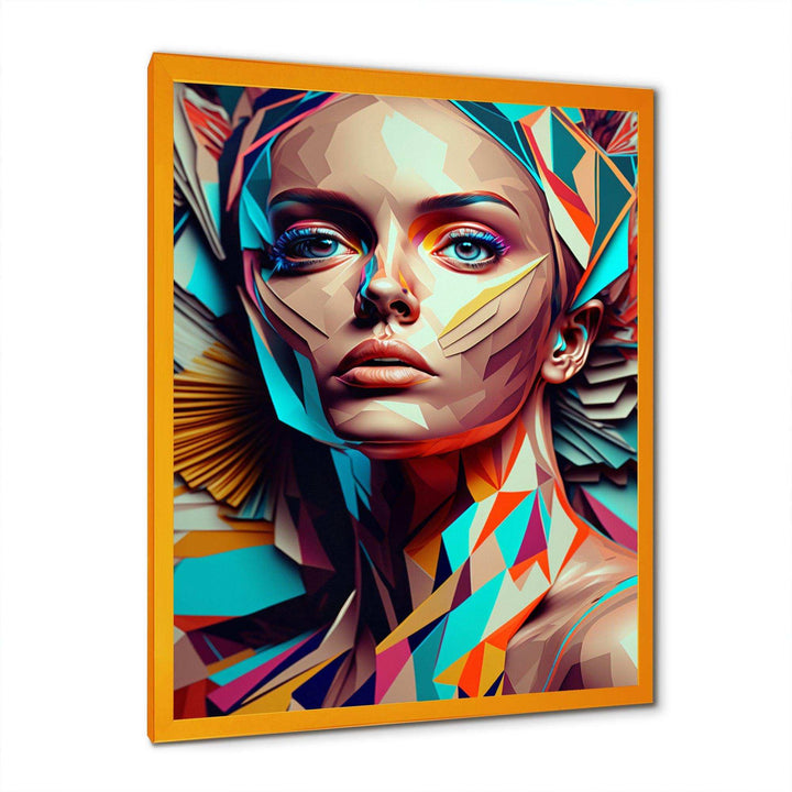 Cubic Woman Portrait I