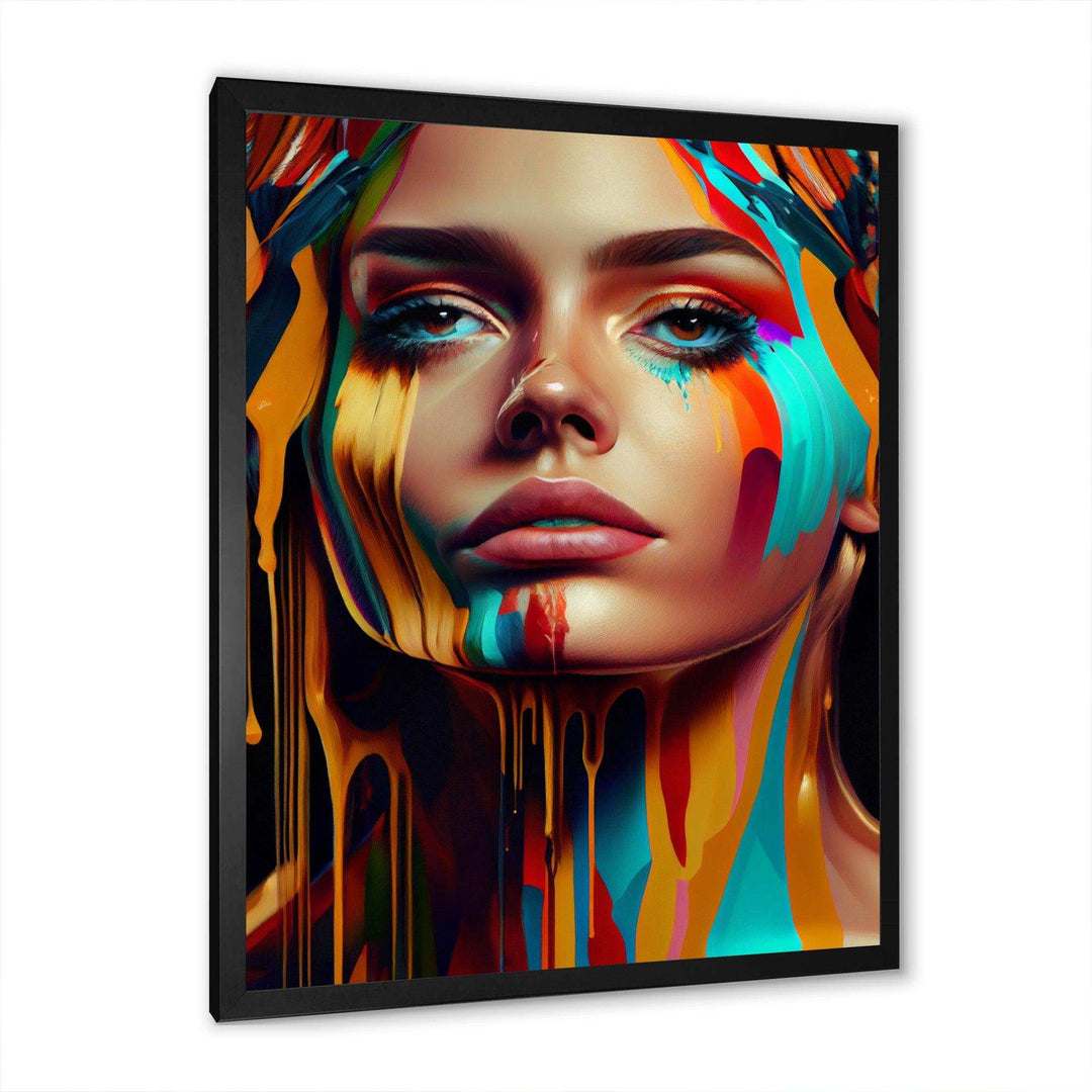 Vibrant Creative Woman Portrait V