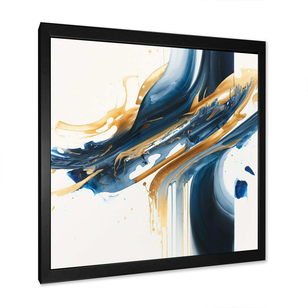 Stylish Spiral Abstract II - Modern Canvas Wall Art