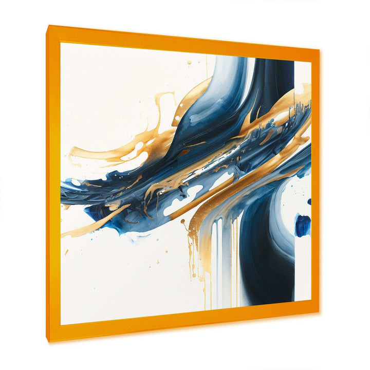 Stylish Spiral Abstract II - Modern Canvas Wall Art
