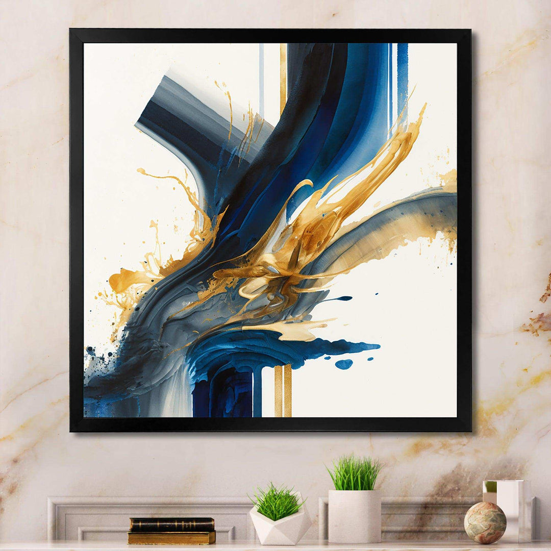 Stylish Spiral Abstract IV - Modern Living Room Wall Decor