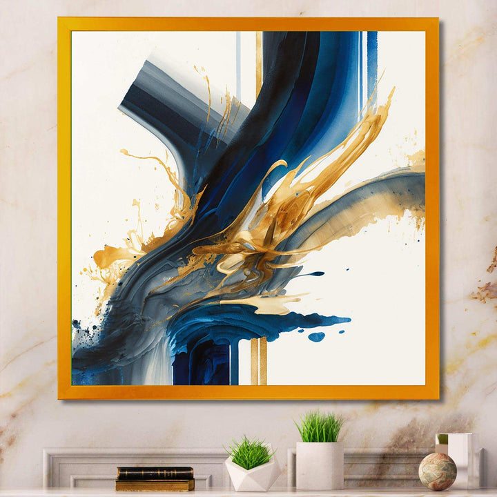 Stylish Spiral Abstract IV - Modern Living Room Wall Decor