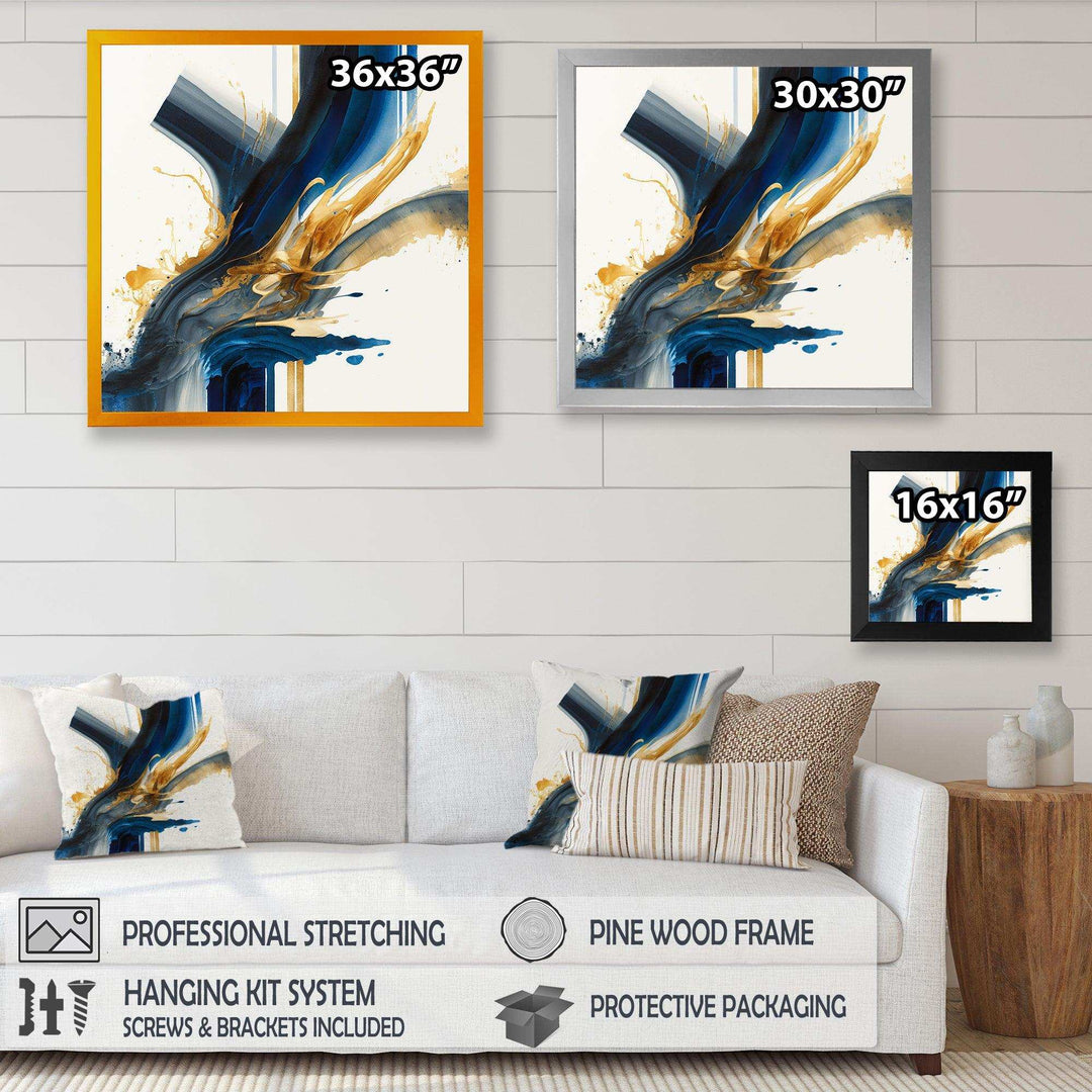 Stylish Spiral Abstract IV - Modern Living Room Wall Decor