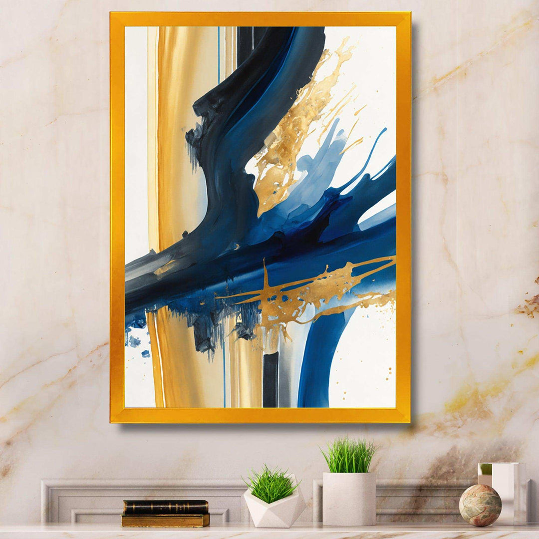 Stylish Spiral Abstract V - Modern Bedroom Wall Art