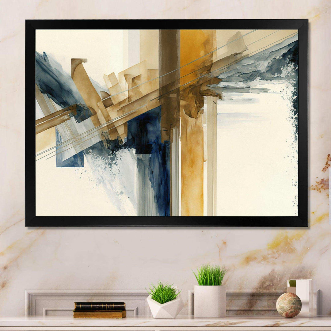 Modern Watercolor Abstract II - Modern Canvas Wall Art